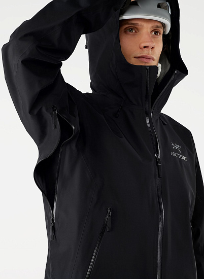 Куртка мужская Arcteryx Beta LT Black - Фото 7 большая