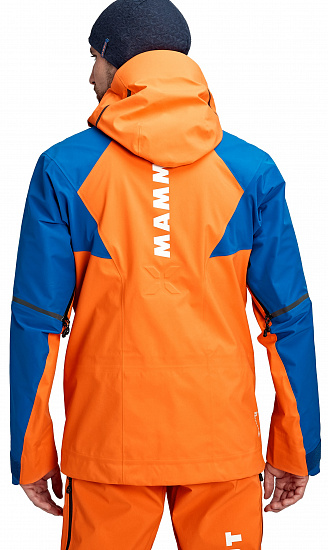 Куртка мужская Mammut Nordwand Pro HS Hooded Arumita/Azurit - Фото 3 большая