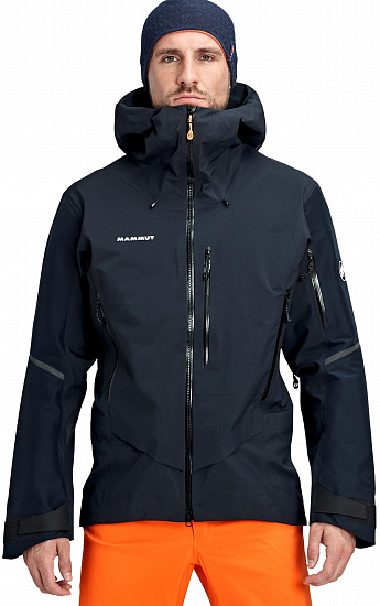 Куртка мужская Mammut Nordwand Pro HS Hooded Night - Фото 2 большая