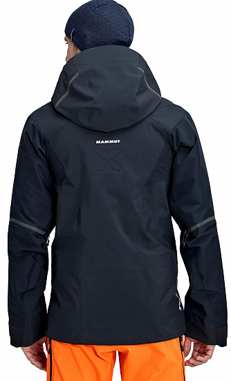 Куртка мужская Mammut Nordwand Pro HS Hooded Night - Фото 3 большая