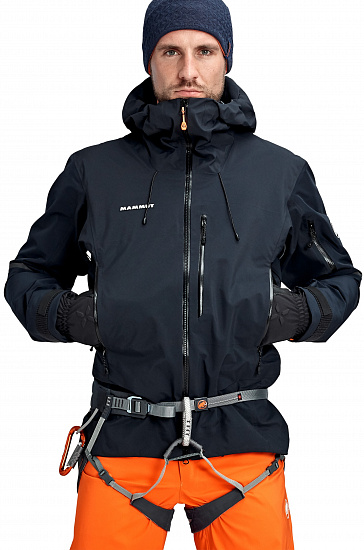 Куртка мужская Mammut Nordwand Pro HS Hooded Night - Фото 7 большая