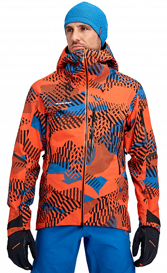 Куртка мужская Mammut Nordwand Visiflage HS Hooded Arumita - Фото 2 большая