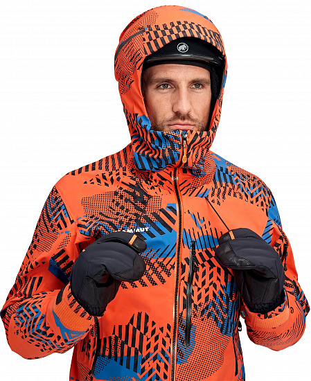 Куртка мужская Mammut Nordwand Visiflage HS Hooded Arumita - Фото 4 большая