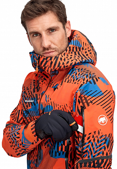 Куртка мужская Mammut Nordwand Visiflage HS Hooded Arumita - Фото 6 большая
