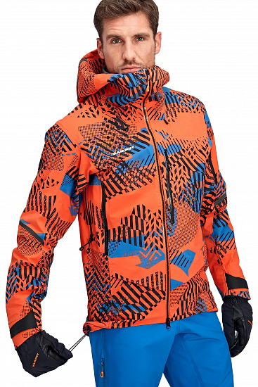 Куртка мужская Mammut Nordwand Visiflage HS Hooded Arumita - Фото 8 большая