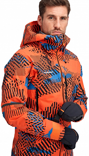 Куртка мужская Mammut Nordwand Visiflage HS Hooded Arumita - Фото 9 большая