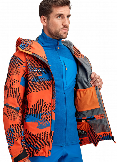Куртка мужская Mammut Nordwand Visiflage HS Hooded Arumita - Фото 10 большая