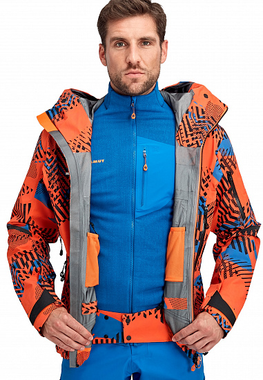 Куртка мужская Mammut Nordwand Visiflage HS Hooded Arumita - Фото 11 большая