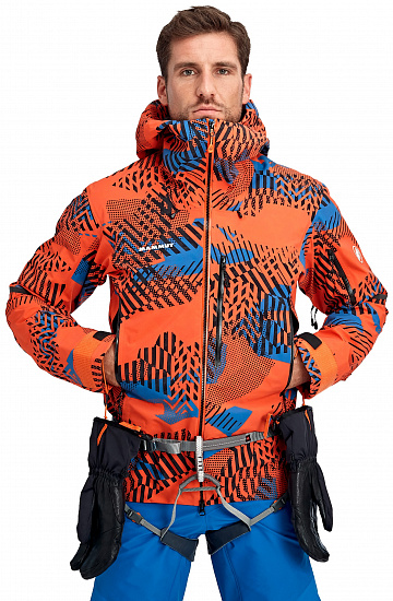 Куртка мужская Mammut Nordwand Visiflage HS Hooded Arumita - Фото 12 большая