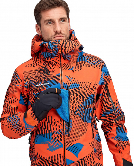 Куртка мужская Mammut Nordwand Visiflage HS Hooded Arumita - Фото 15 большая