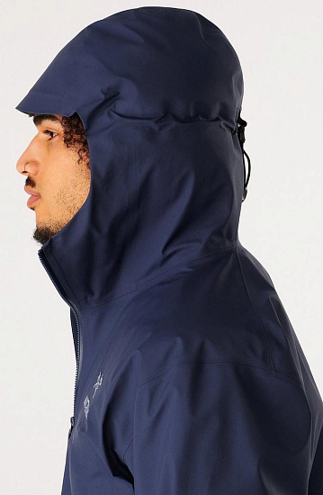 Куртка мужская Arcteryx Beta Black Sapphire - Фото 4 большая
