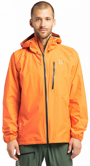 Куртка мужская Haglofs L.I.M Flame Orange - Фото 3 большая