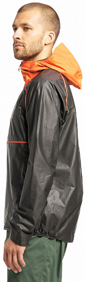 Куртка мужская Haglofs L.I.M Breathe GTX Shakedry Magnetite/Flame Orange - Фото 5 большая