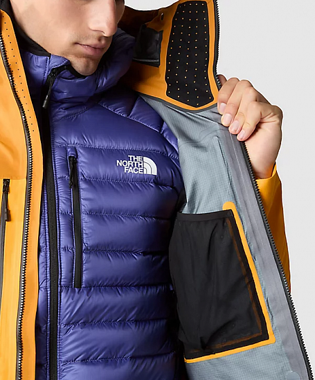 Куртка мужская The North Face Pumori Gore-Tex Pro Summit Gold-Citrine Yellow - Фото 6 большая
