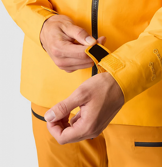 Куртка мужская The North Face Pumori Gore-Tex Pro Summit Gold-Citrine Yellow - Фото 8 большая