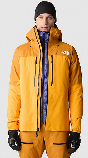 Куртка мужская The North Face Pumori Gore-Tex Pro Summit Gold-Citrine Yellow - Фото 15 большая