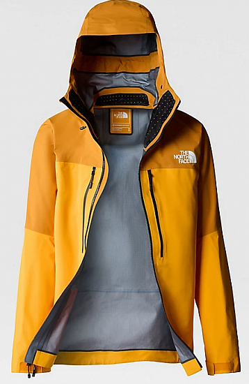 Куртка мужская The North Face Pumori Gore-Tex Pro Summit Gold-Citrine Yellow - Фото 19 большая
