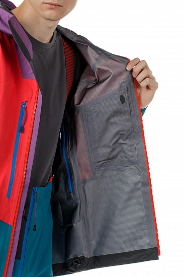 Куртка мужская Mountain Hardwear Exposure/2 Gore-Tex Pro RacerskiPatrol/Purple/Lake - Фото 10 большая
