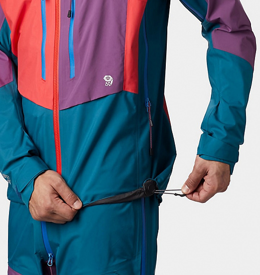 Куртка мужская Mountain Hardwear Exposure/2 Gore-Tex Pro RacerskiPatrol/Purple/Lake - Фото 8 большая