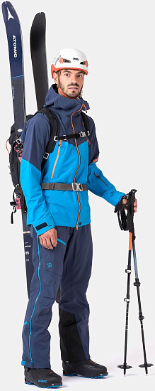 Куртка мужская Ternua Mauna Kea Nautical Blue - Фото 2 большая