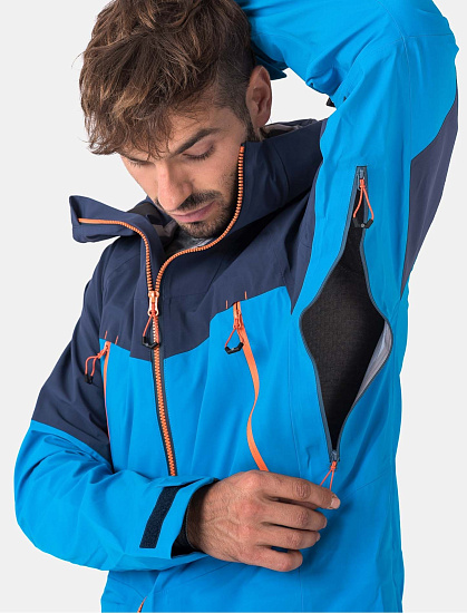 Куртка мужская Ternua Mauna Kea Nautical Blue - Фото 9 большая