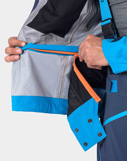 Куртка мужская Ternua Mauna Kea Nautical Blue - Фото 13 большая