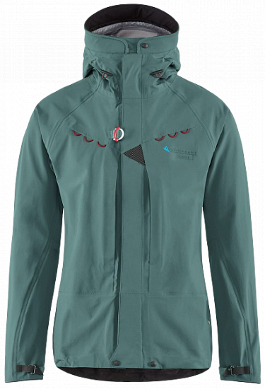 Куртка мужская Klattermusen Draupner Dark Deep Sea  - Фото 1 большая