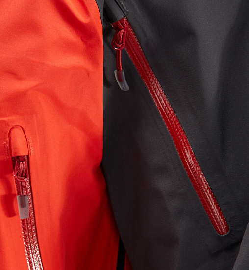Куртка мужская Haglofs Roc Spirit Pop Red/Slate - Фото 6 большая