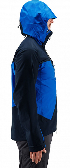 Куртка мужская Haglofs Spitz Storm Blue/Tarn Blue - Фото 4 большая