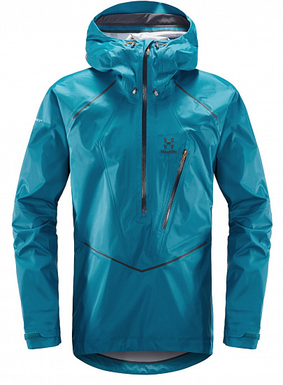 Куртка мужская Haglofs L.I.M Mtn Proof Anorak Mosaic Blue/Slate - Фото 1 большая