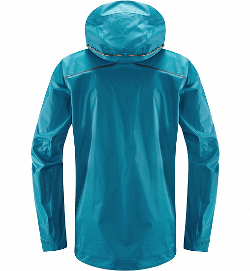 Куртка мужская Haglofs L.I.M Mtn Proof Anorak Mosaic Blue/Slate - Фото 2 большая