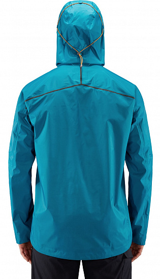 Куртка мужская Haglofs L.I.M Mtn Proof Anorak Mosaic Blue/Slate - Фото 5 большая