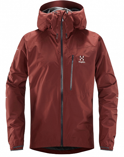 Куртка мужская Haglofs L.I.M Maroon Red - Фото 1 большая