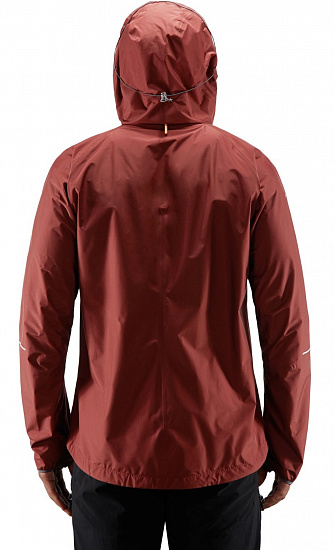 Куртка мужская Haglofs L.I.M Maroon Red - Фото 5 большая