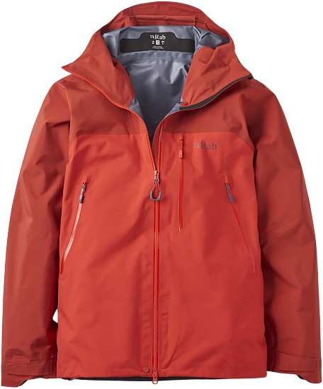 Куртка мужская Rab Latok Mountain Gtx Pro Tuscan Red/Dark Horizon - Фото 1 большая