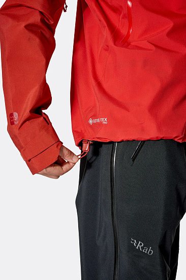 Куртка мужская Rab Latok Mountain Gtx Pro Tuscan Red/Dark Horizon - Фото 9 большая