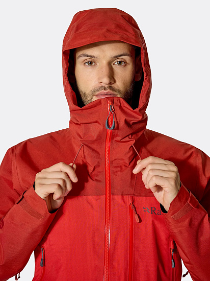 Куртка мужская Rab Latok Mountain Gtx Pro Tuscan Red/Dark Horizon - Фото 11 большая