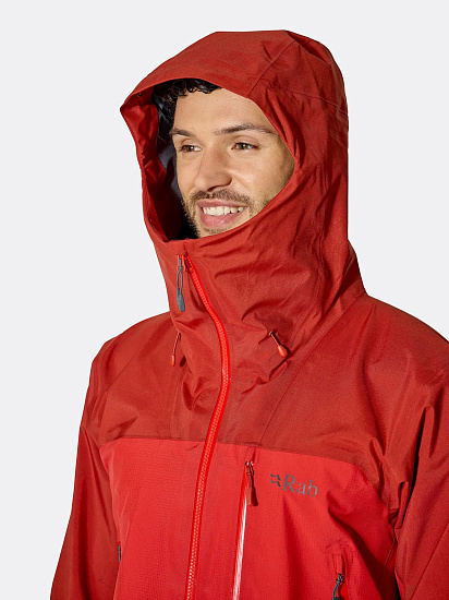 Куртка мужская Rab Latok Mountain Gtx Pro Tuscan Red/Dark Horizon - Фото 12 большая