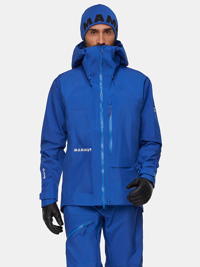 Куртка мужская Mammut Eiger Nordwand Advanced HS Hd Eiger Blue - Фото 2 большая