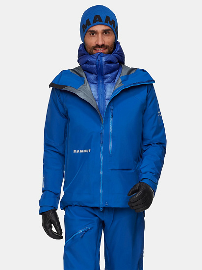 Куртка мужская Mammut Eiger Nordwand Advanced HS Hd Eiger Blue - Фото 3 большая