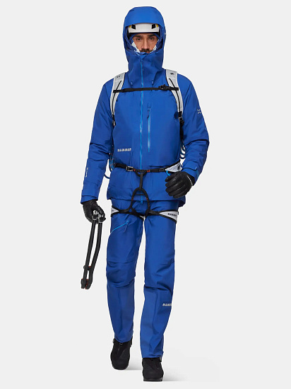 Куртка мужская Mammut Eiger Nordwand Advanced HS Hd Eiger Blue - Фото 10 большая