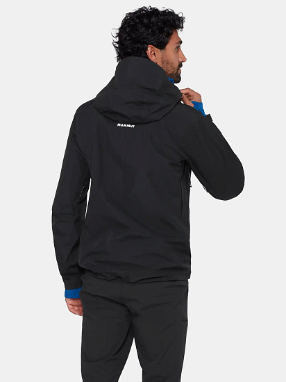 Куртка мужская Mammut Alto Guide HS Hd Black - Фото 4 большая