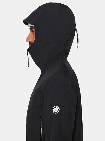 Куртка мужская Mammut Alto Guide HS Hd Black - Фото 9 большая