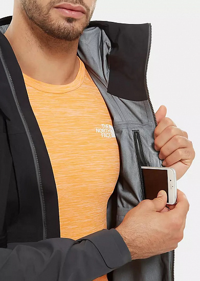 Куртка мужская The North Face Impendor Futurelight Black/ Asphalt Grey - Фото 8 большая