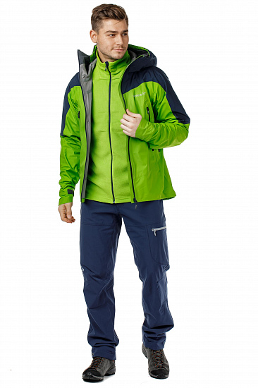 Куртка мужская Norrona Falketind Gore-Tex Bamboo Green - Фото 9 большая