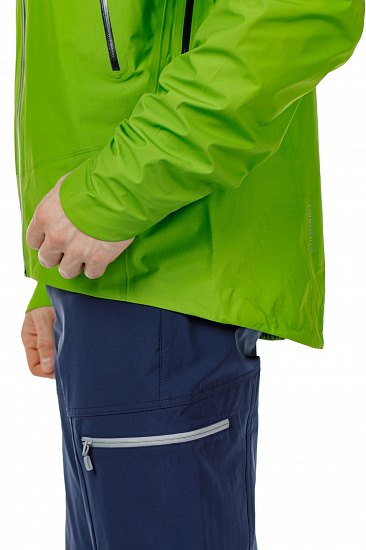 Куртка мужская Norrona Falketind Gore-Tex Bamboo Green - Фото 5 большая