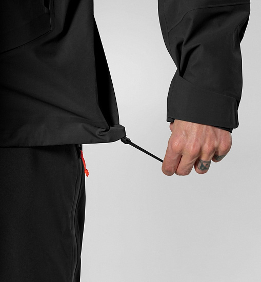 Куртка мужская Salewa Ortles Gtx 3L Epe Black Out - Фото 6 большая