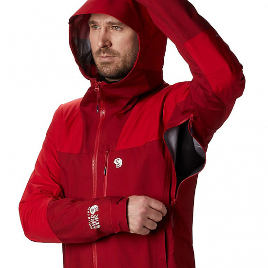 Куртка мужская Mountain Hardwear Exposure/2 Gore-Tex Active Розовый - Фото 4 большая