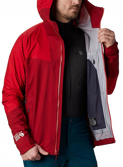 Куртка мужская Mountain Hardwear Exposure/2 Gore-Tex Active Розовый - Фото 7 большая
