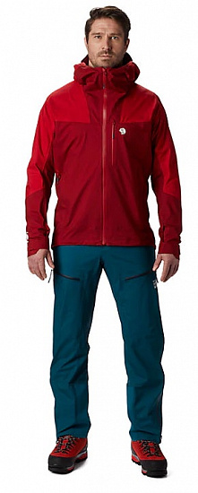 Куртка мужская Mountain Hardwear Exposure/2 Gore-Tex Active Розовый - Фото 8 большая